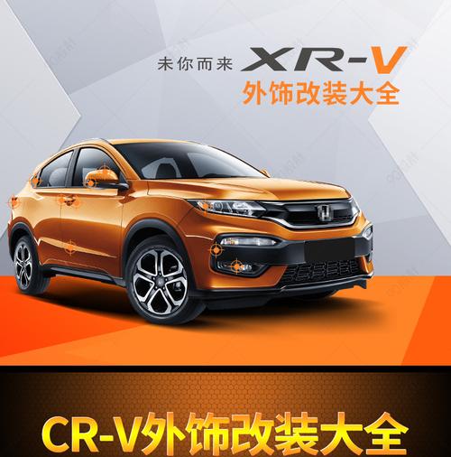 汽车配件用品crv外饰改装现代详情页